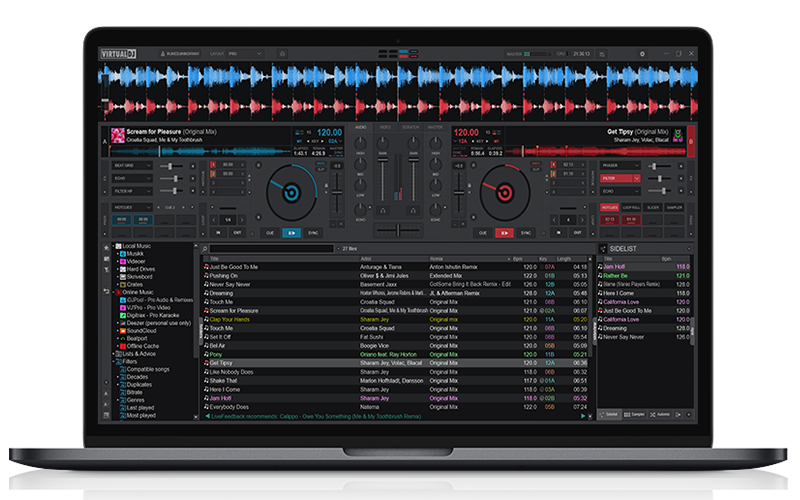 sound effects for virtual dj home free